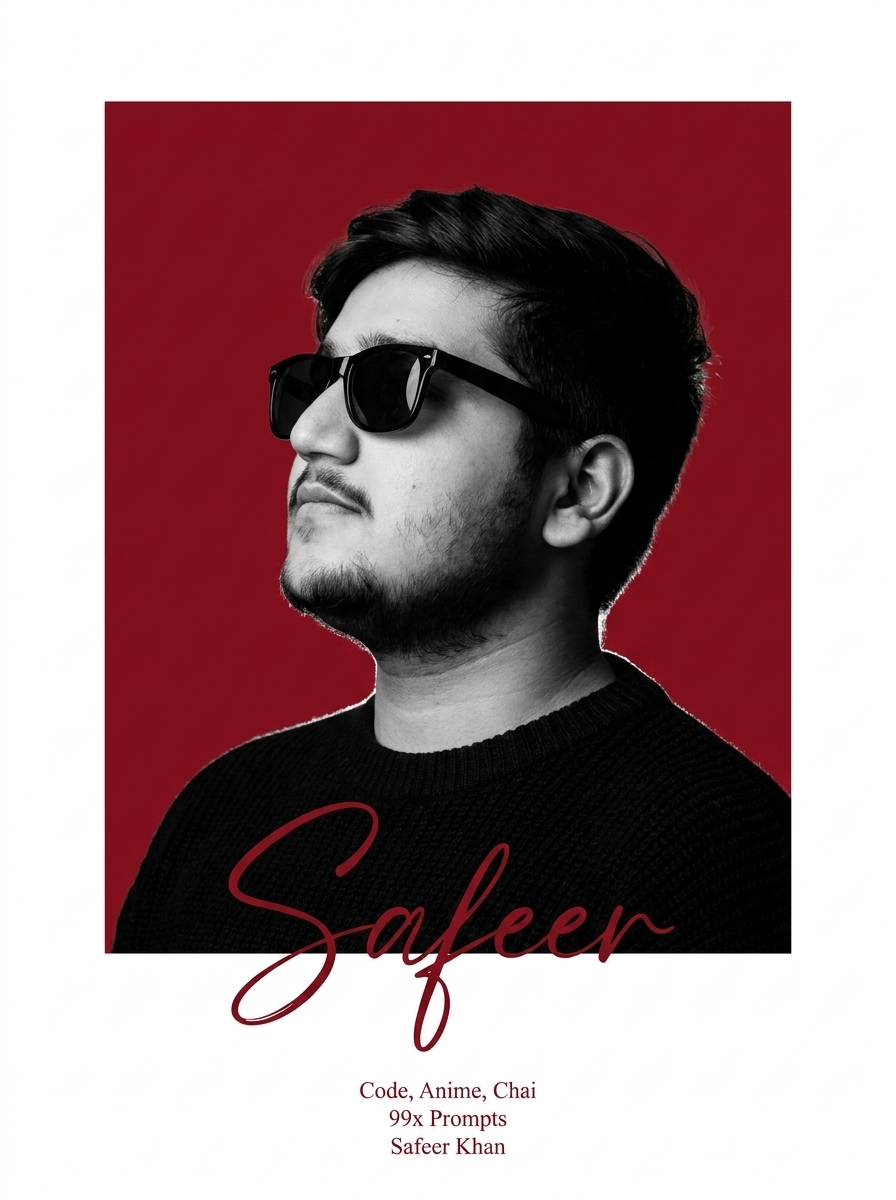  Monochrome Celebrity Poster