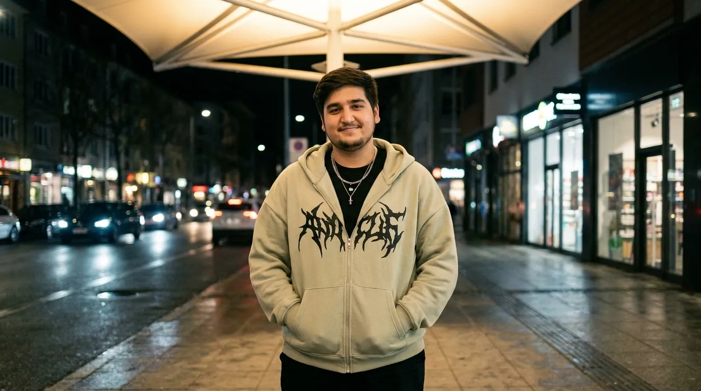 Premium nighttime street-fashion