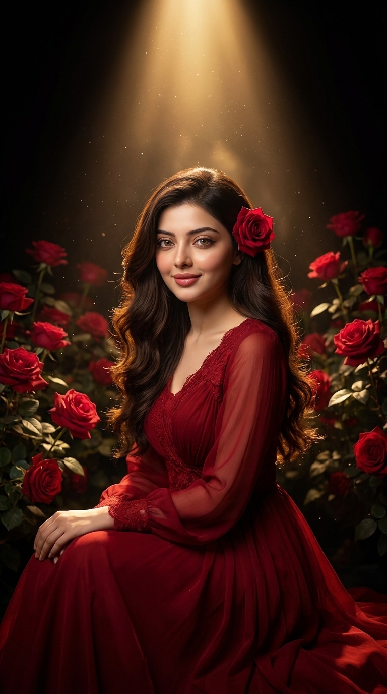  Enchanted Roses garden and midnight