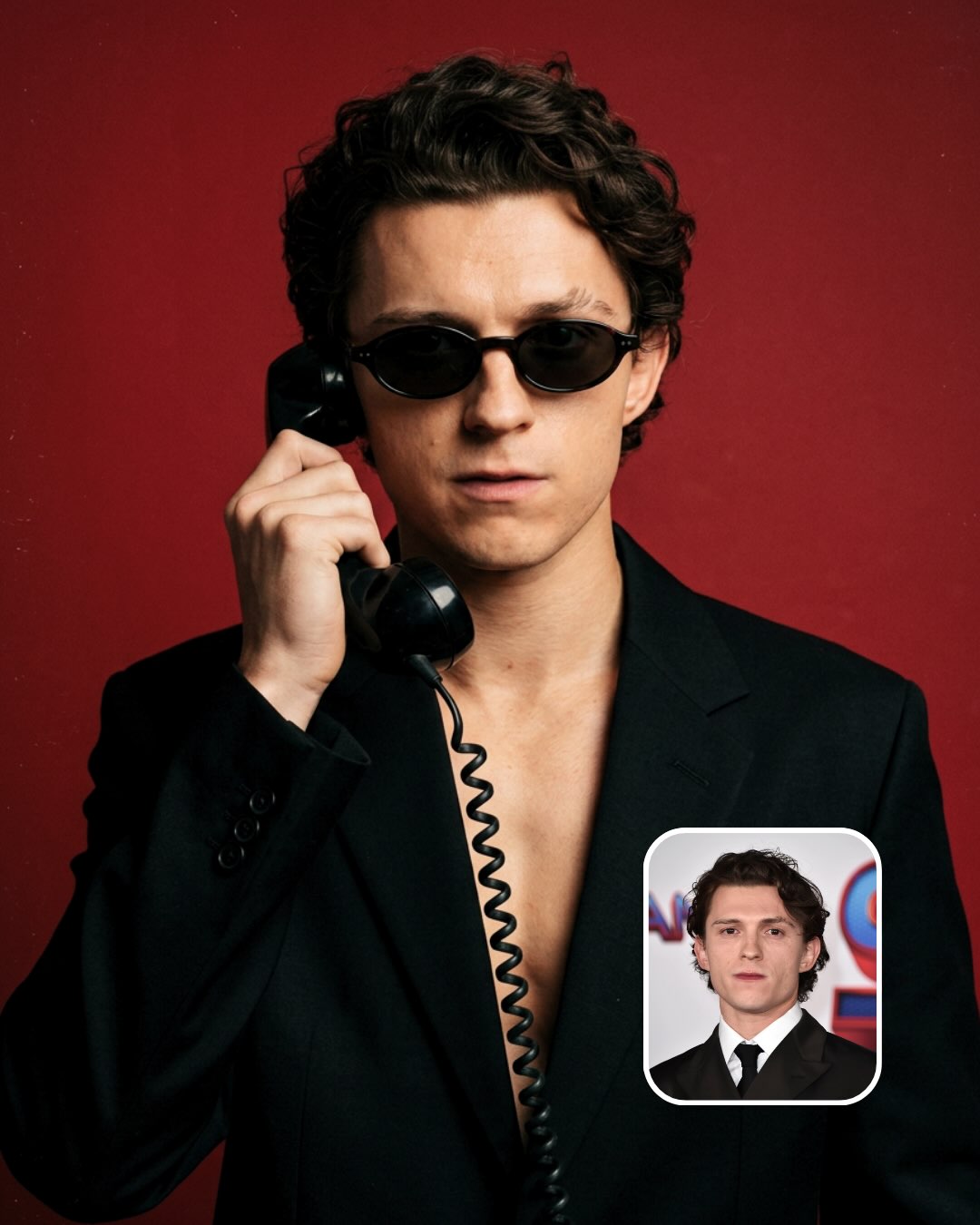 Retro Telephone Portrait